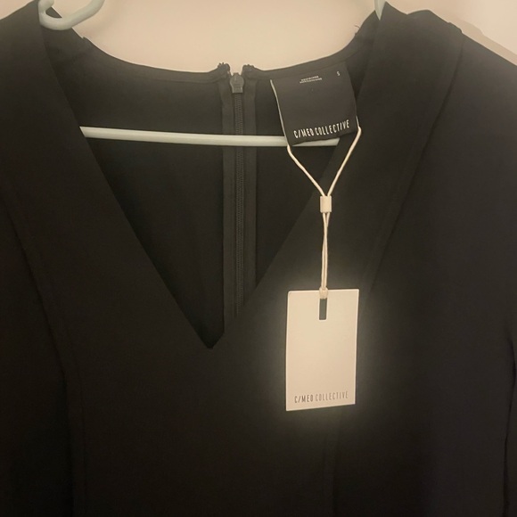 C/MEO Collective Black V-Neck Blouse - Picture 5 of 5